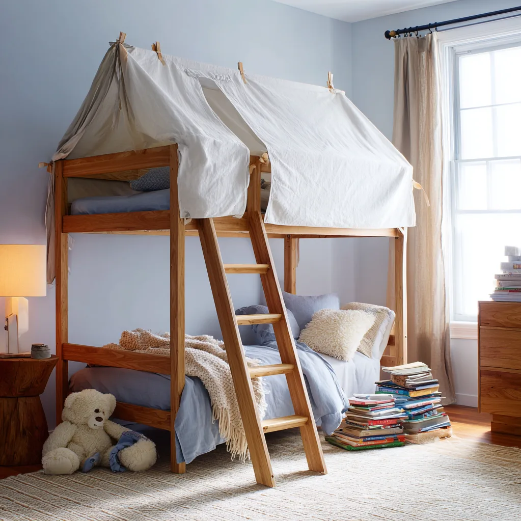 bunk bed forts ideas