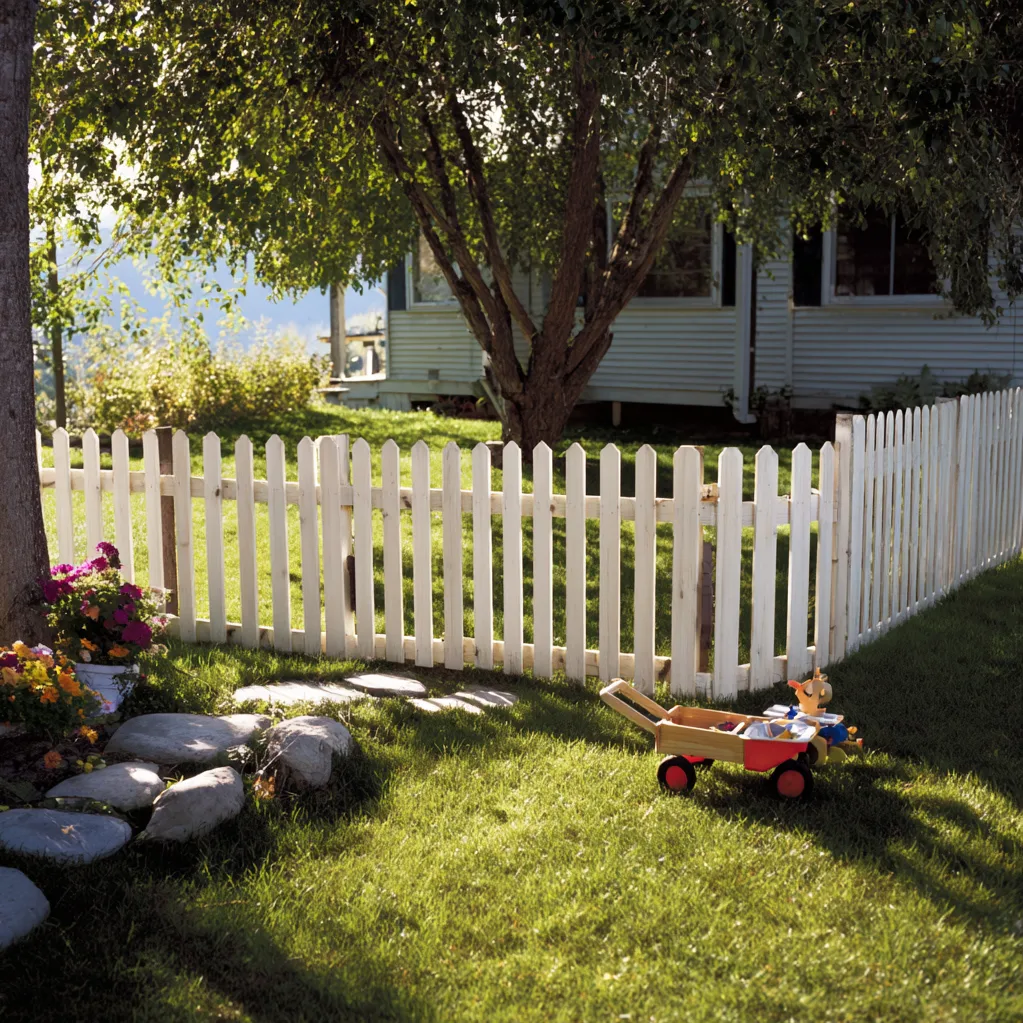 cheap diy picket fence ideas