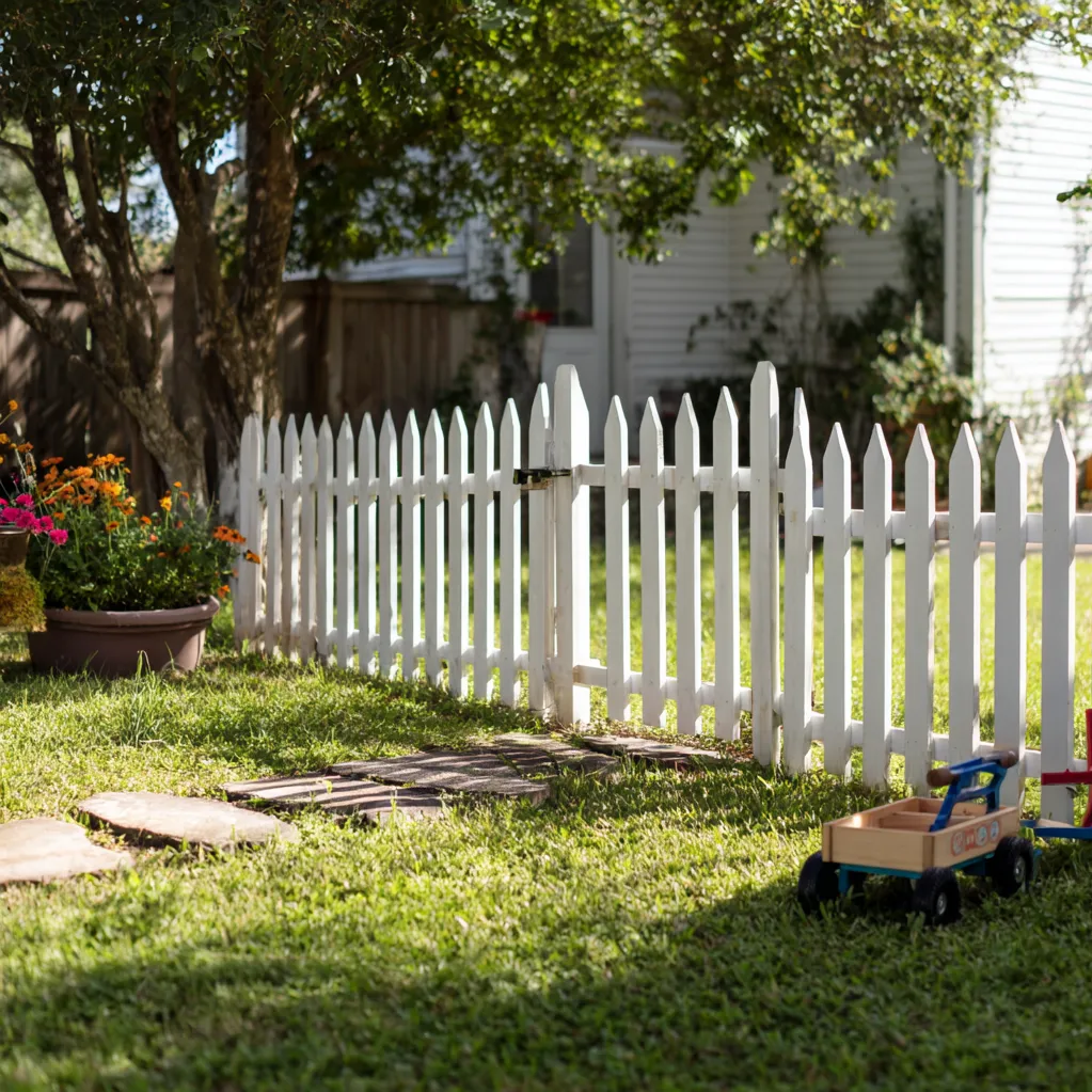 cheap diy picket fence ideas
