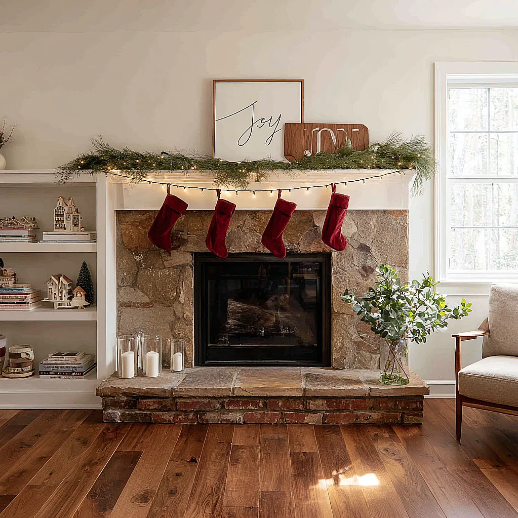christmas mantle ideas