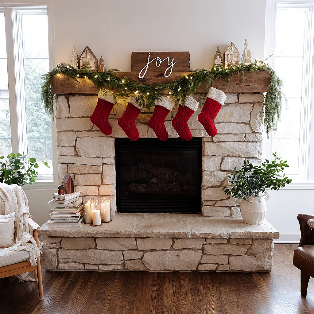 christmas mantle ideas