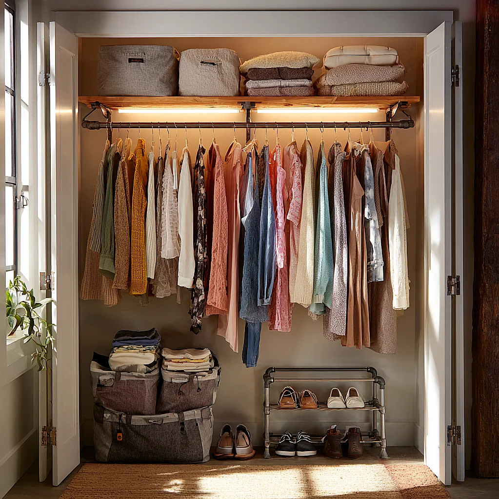 closet organization ideas diy