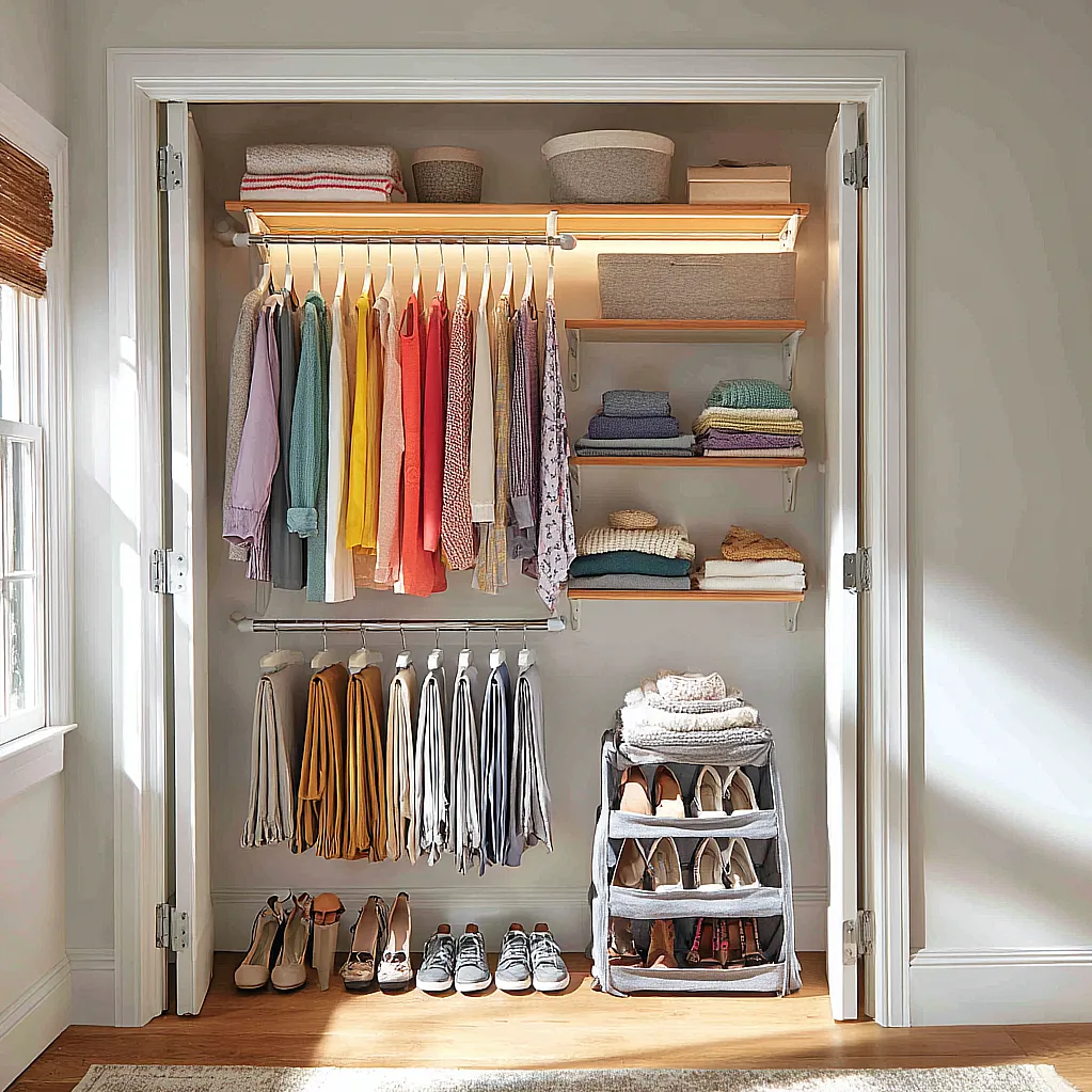 closet organization ideas diy
