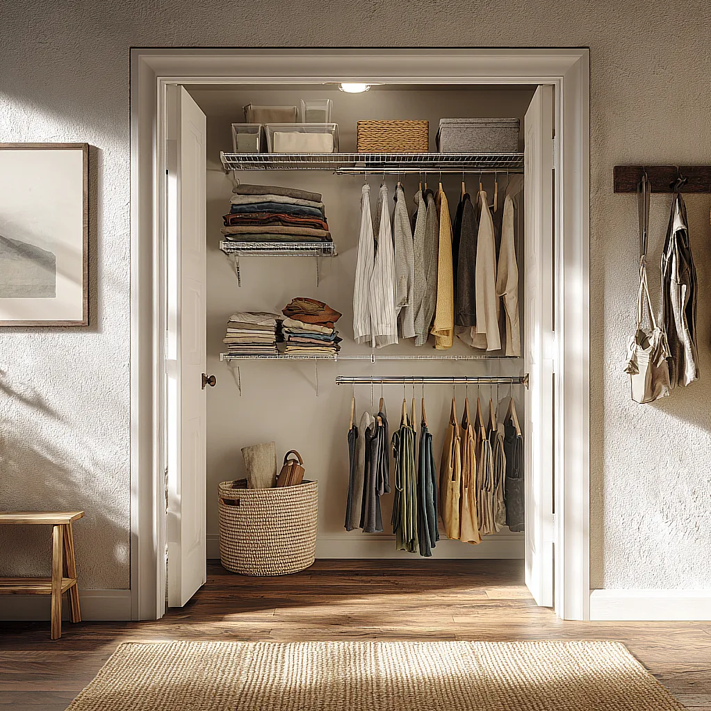 closet organization ideas small bedrooms