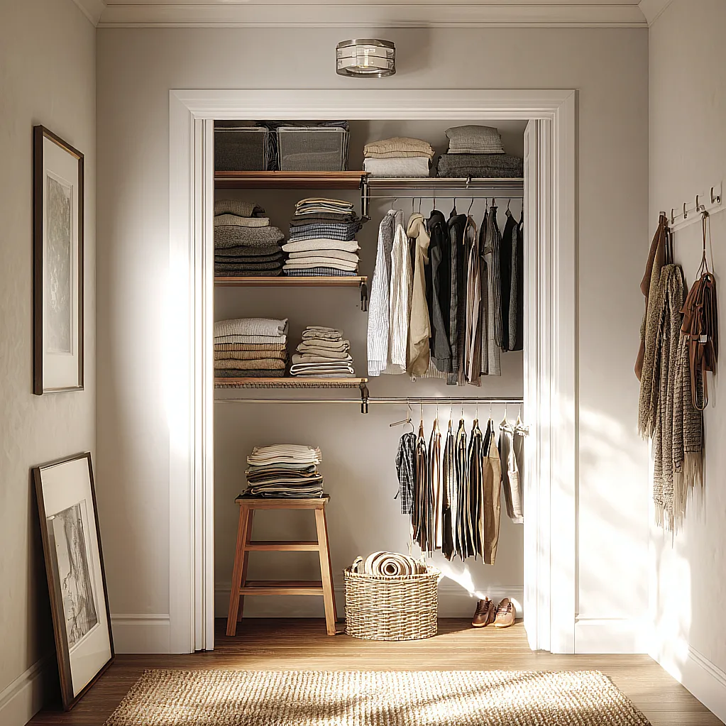 closet organization ideas small bedrooms