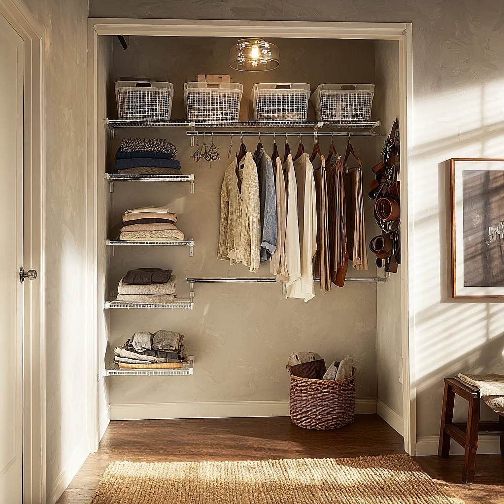closet organization ideas small bedrooms