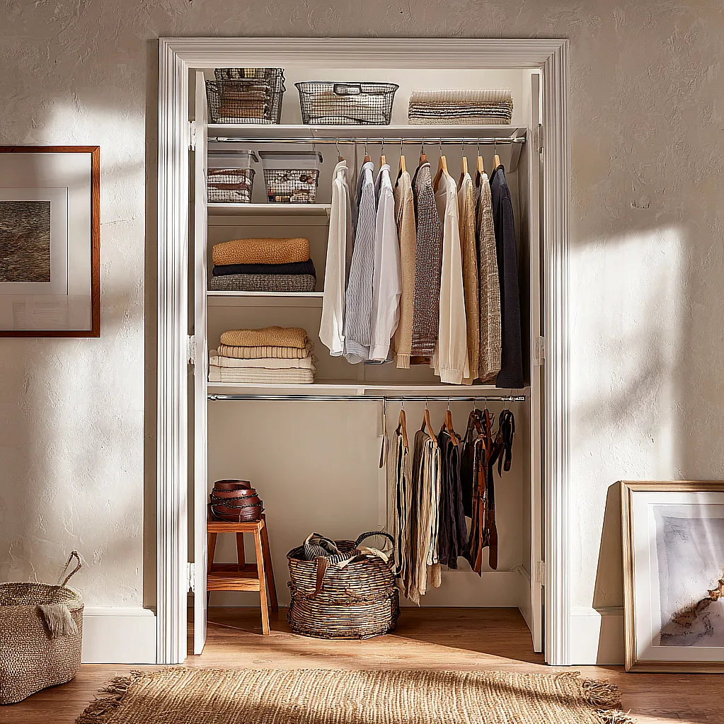 closet organization ideas small bedrooms