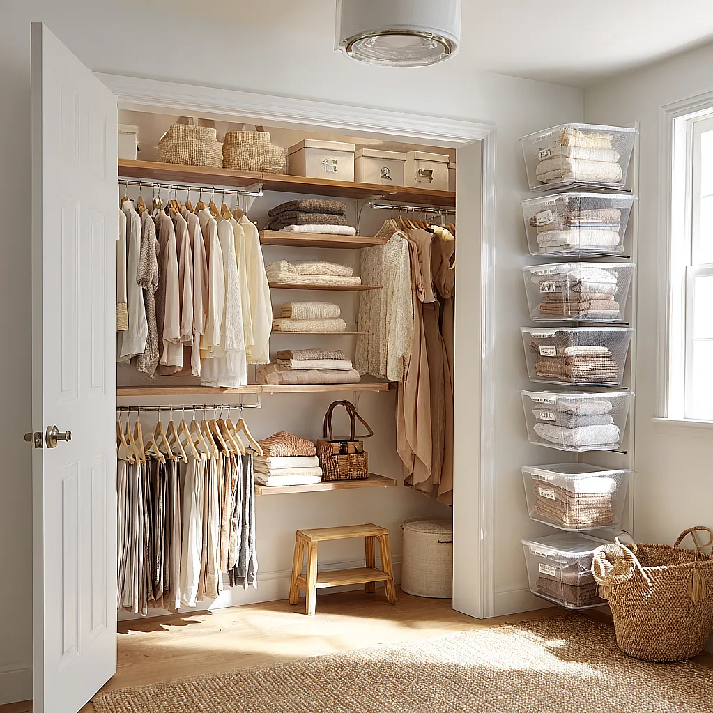 closet organization ideas small space