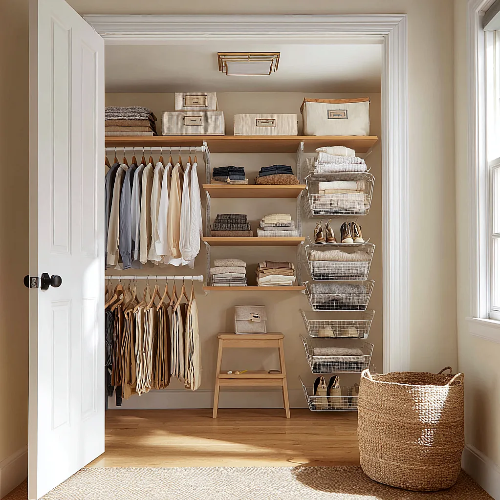 closet organization ideas small space