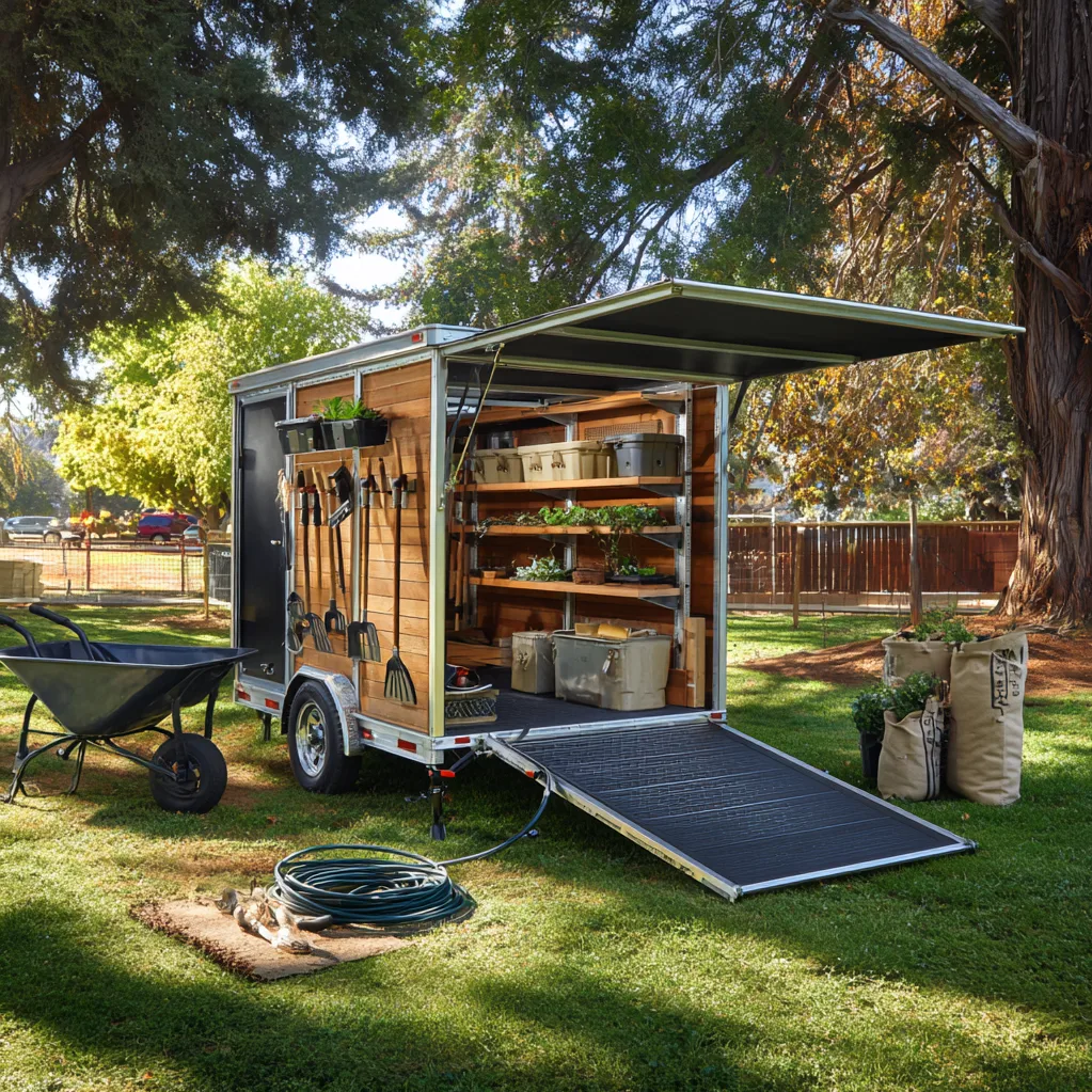 custom landscape trailer ideas