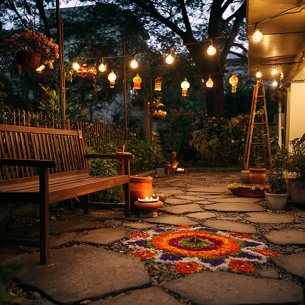 diwali decorations at home ideas outdoor