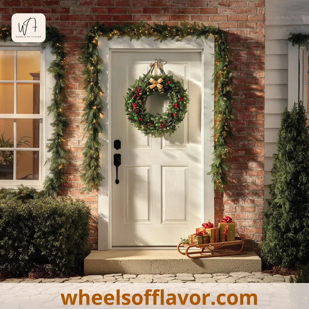 door decorating contest christmas