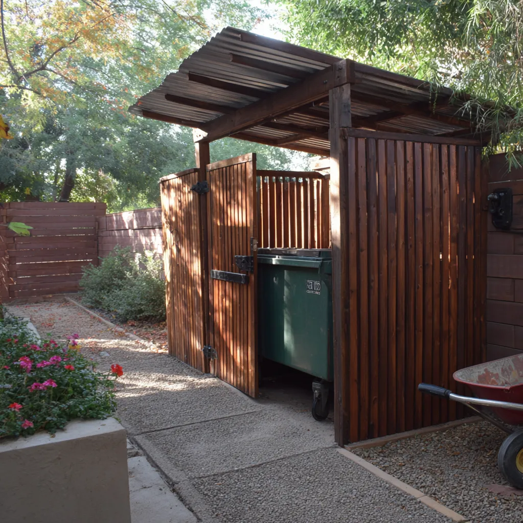 dumpster enclosure ideas