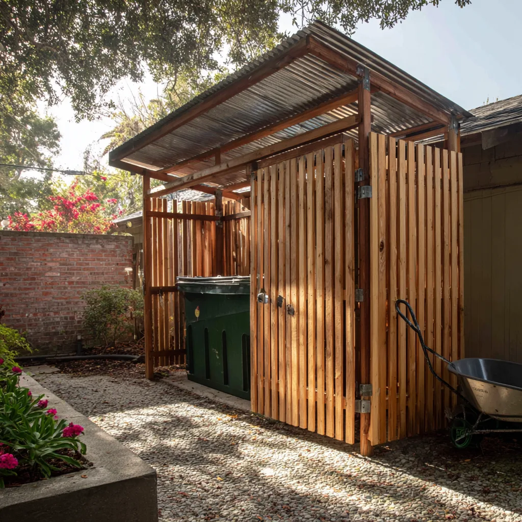 dumpster enclosure ideas