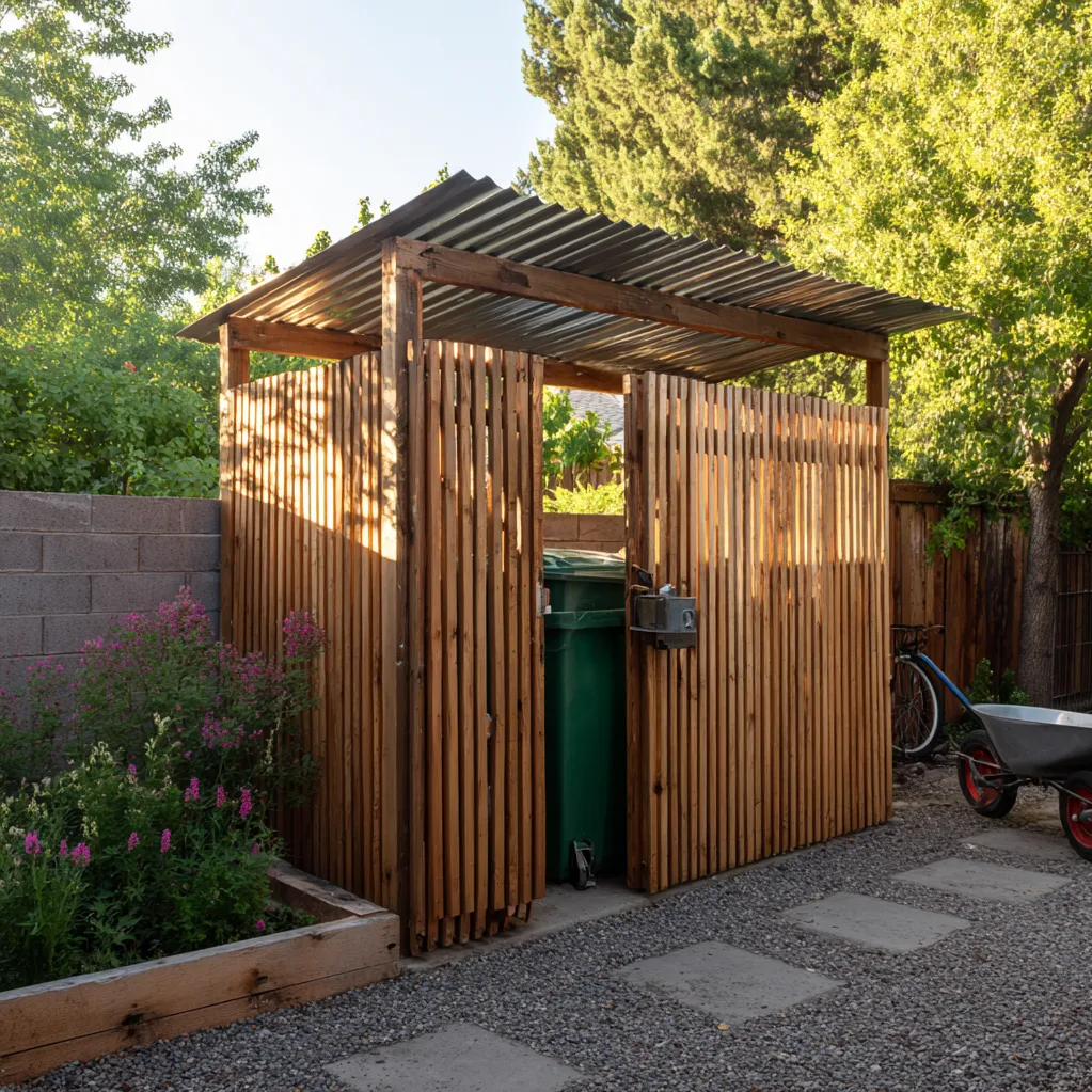 dumpster enclosure ideas