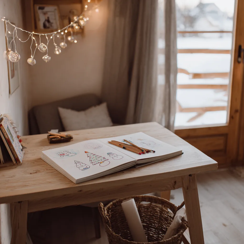 easy christmas drawings ideas