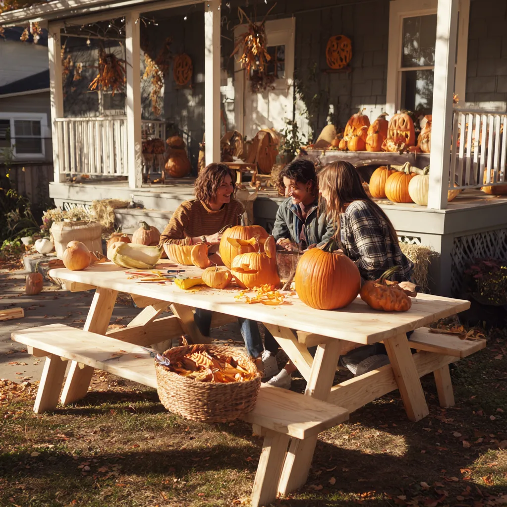 friends pumpkin carving ideas