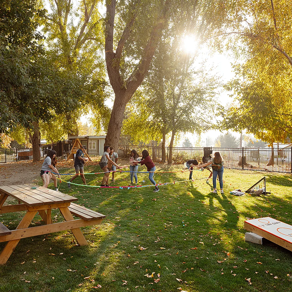 fun outdoor games for teens party ideas