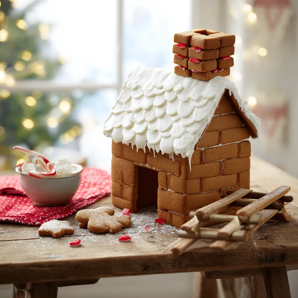 gingerbread house chimney ideas