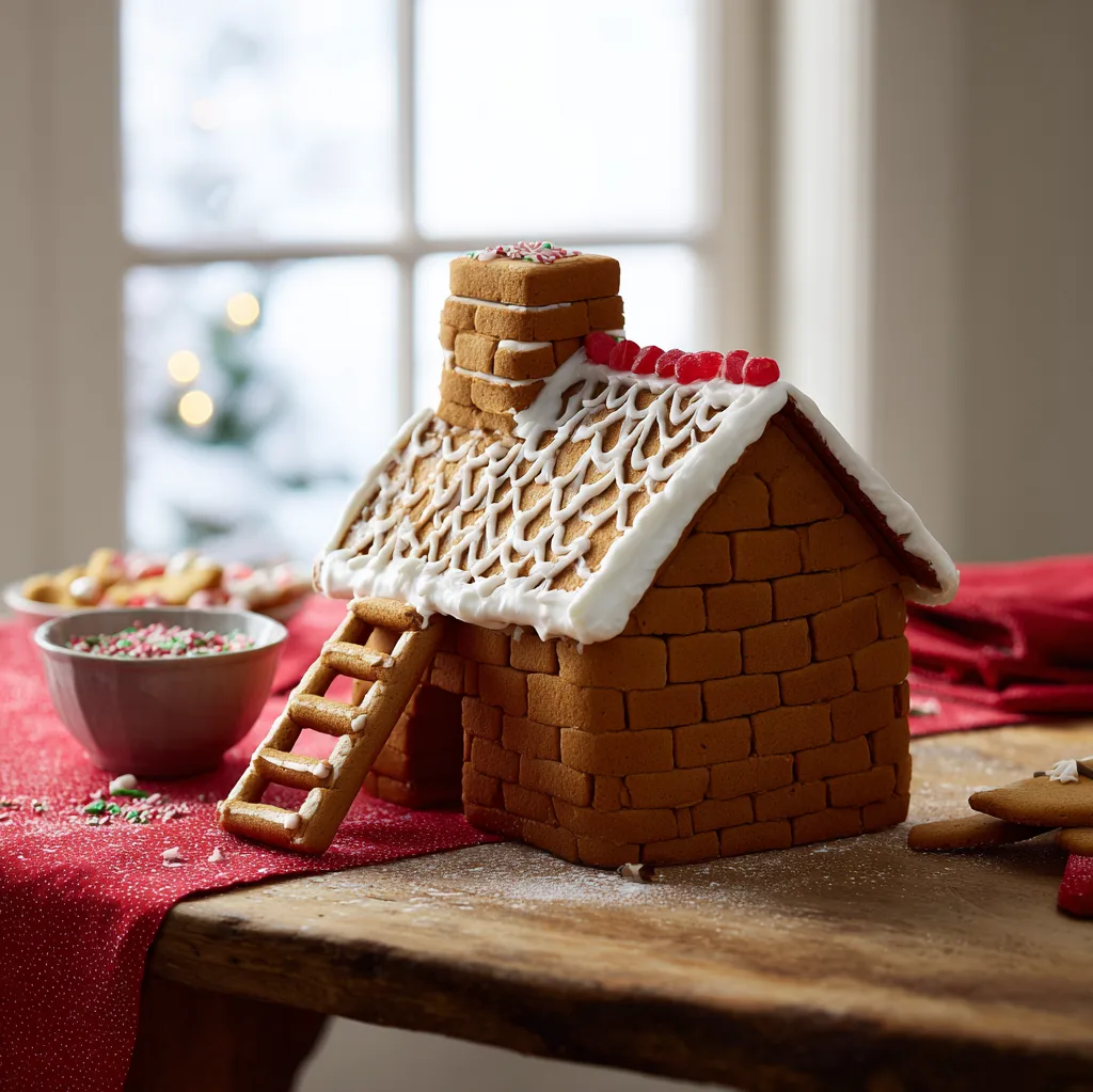 gingerbread house chimney ideas