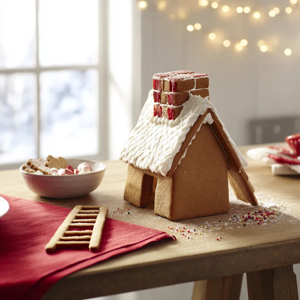 gingerbread house chimney ideas