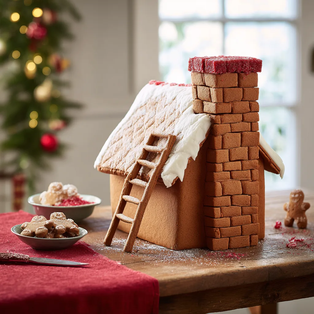 gingerbread house chimney ideas