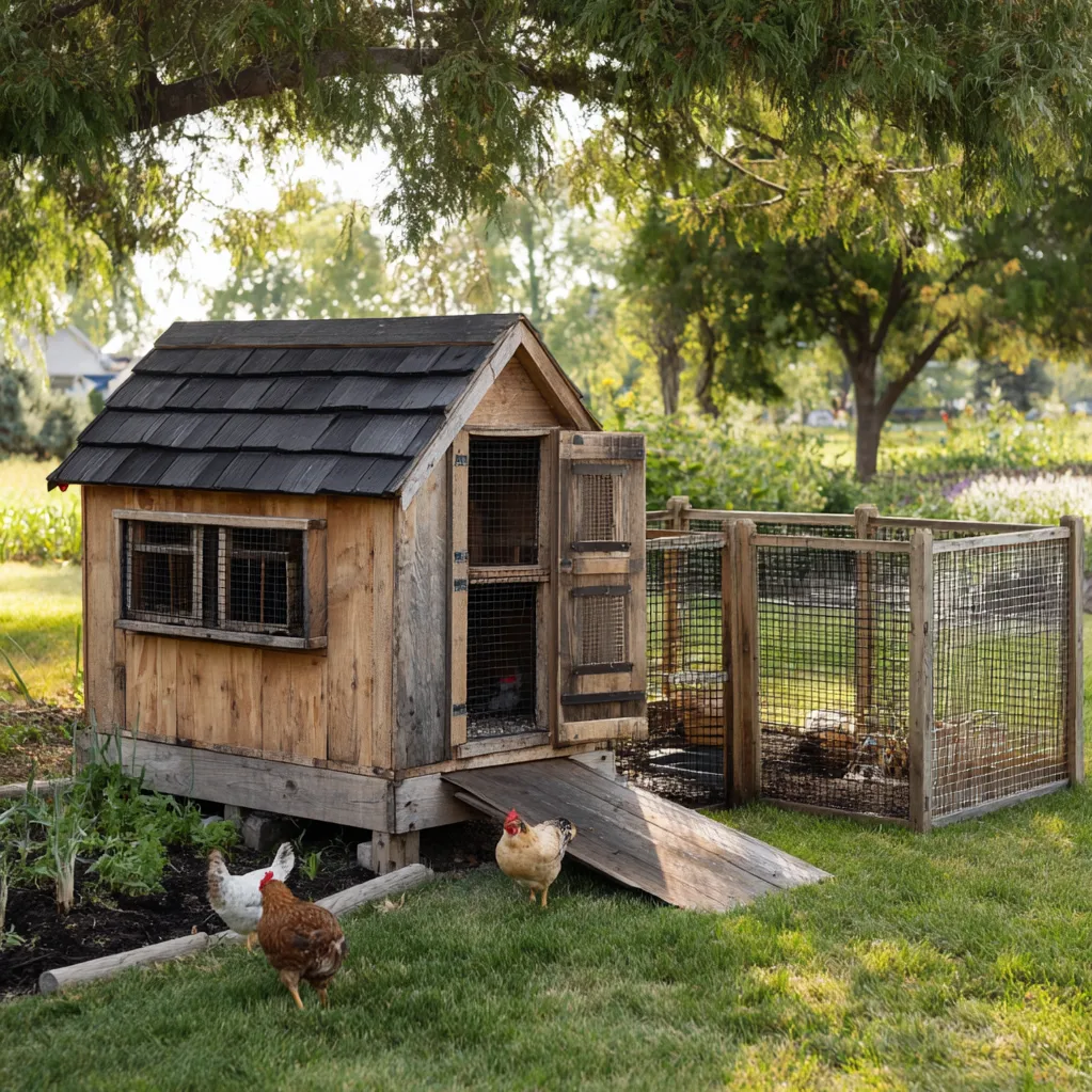 guinea hen coop ideas