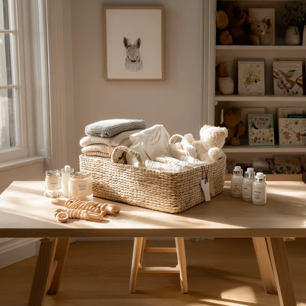 homemade diy baby shower gift basket ideas