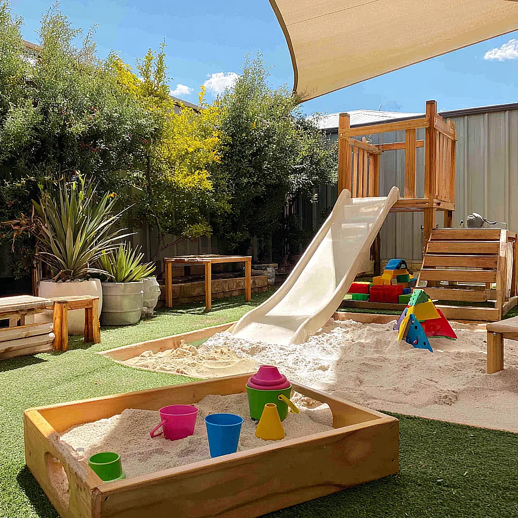 kids outdoor play area ideas toddlers sensory activities