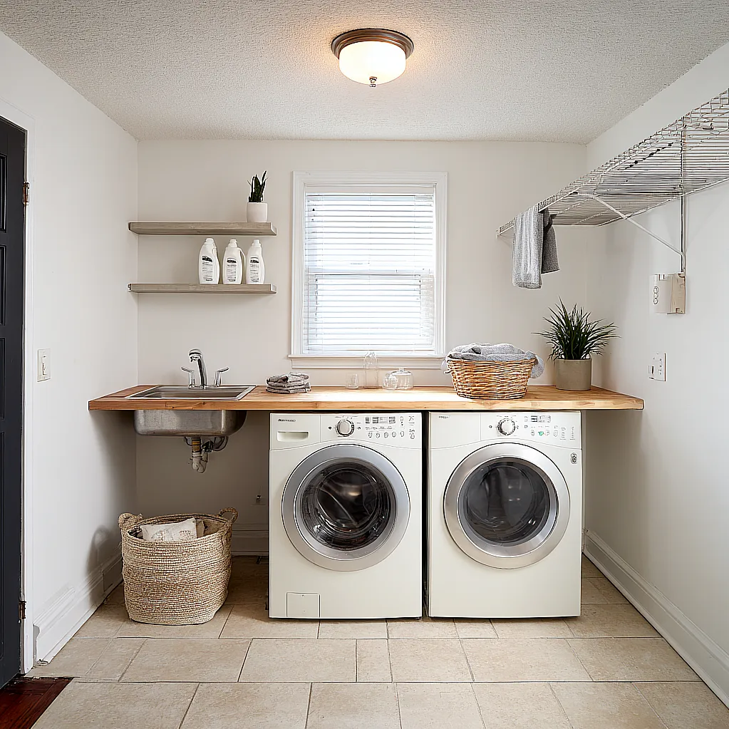 laundry room ideas bloxburg realistic