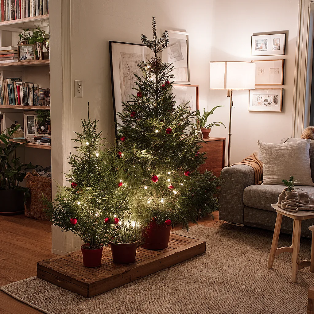 living christmas tree choir