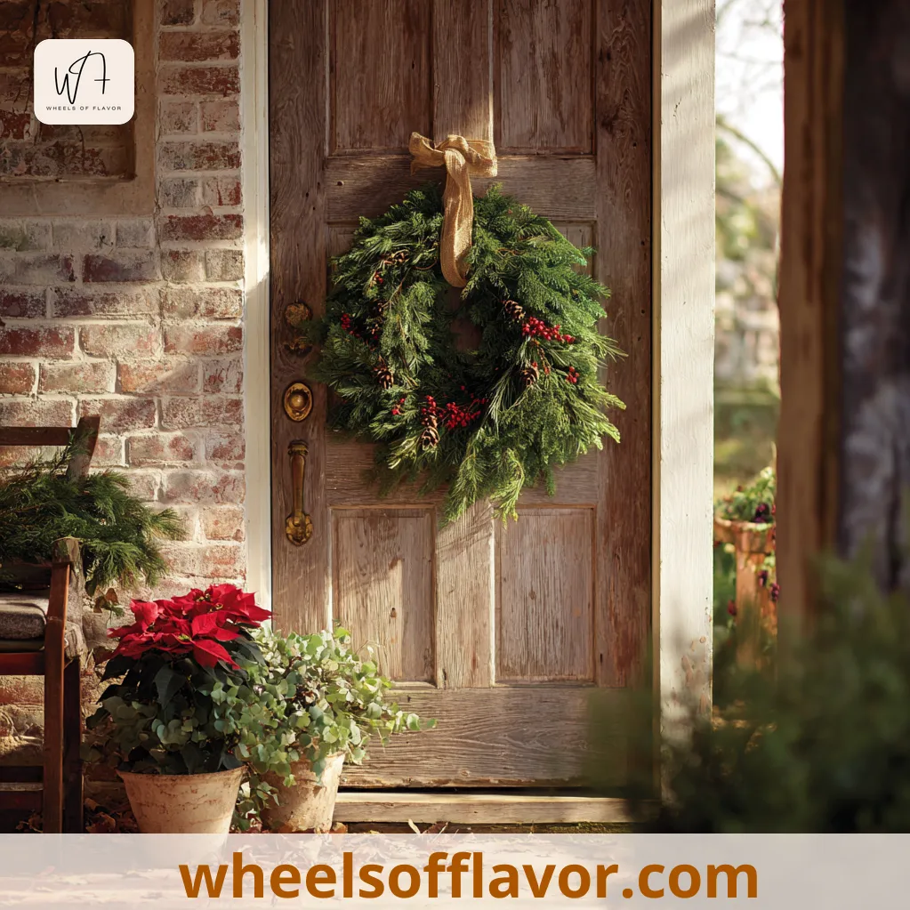 living christmas wreath