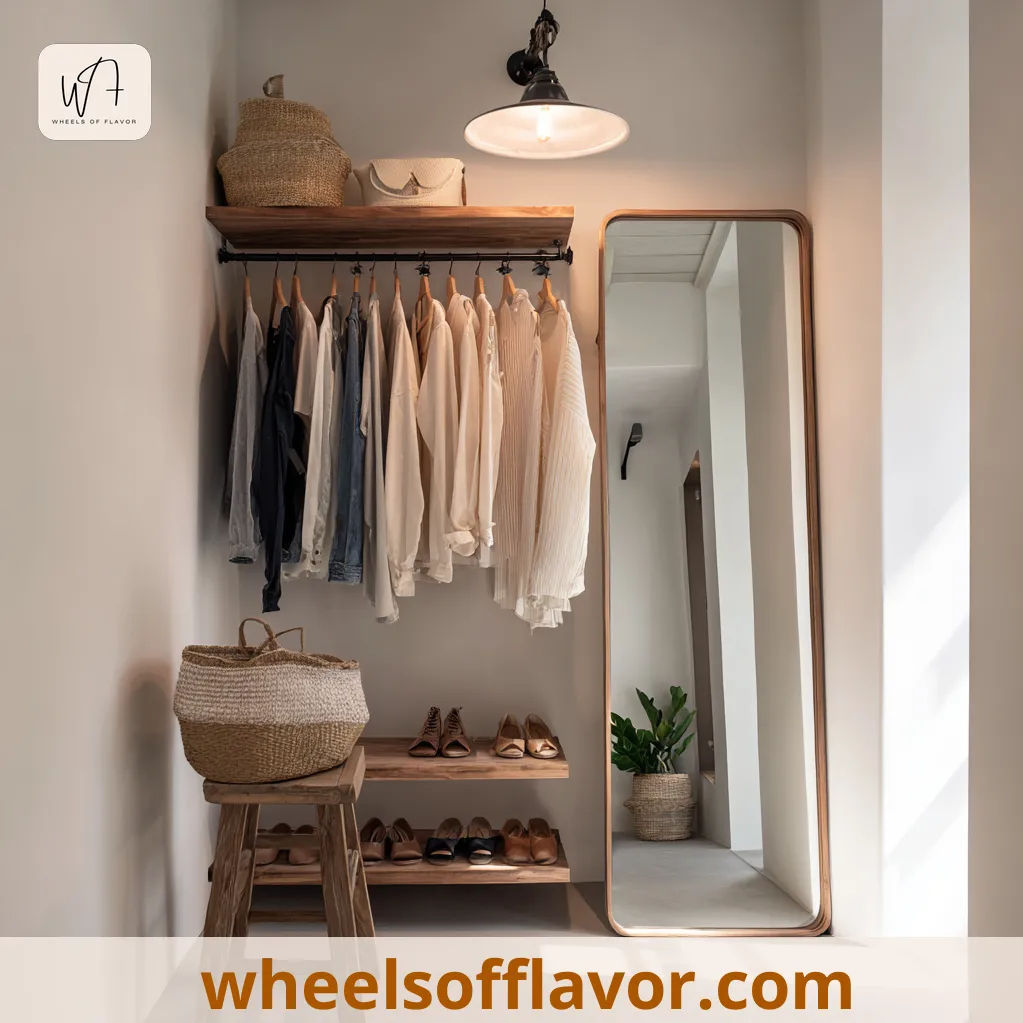 luxury closets design with mirror