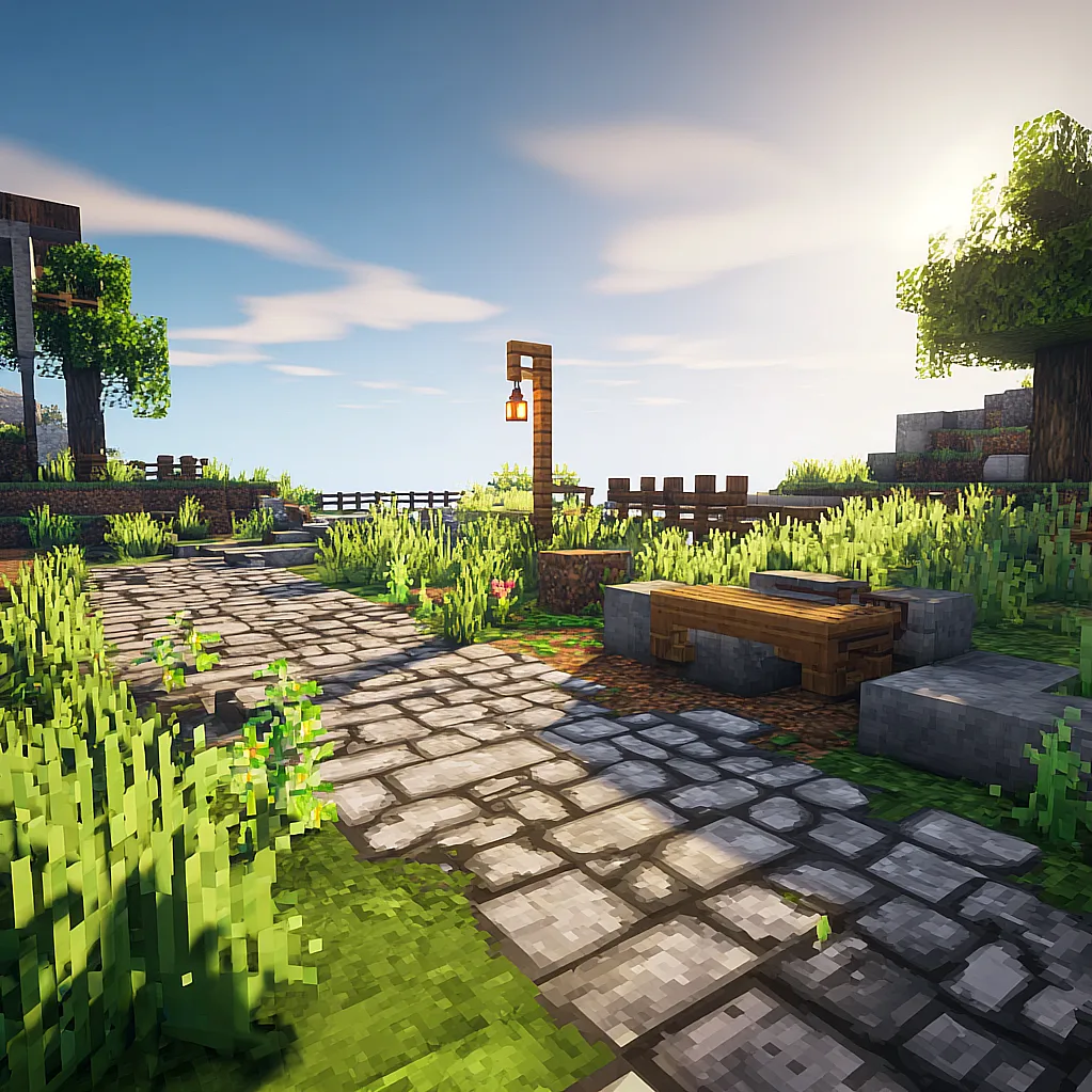 minecraft floor ideas outdoor