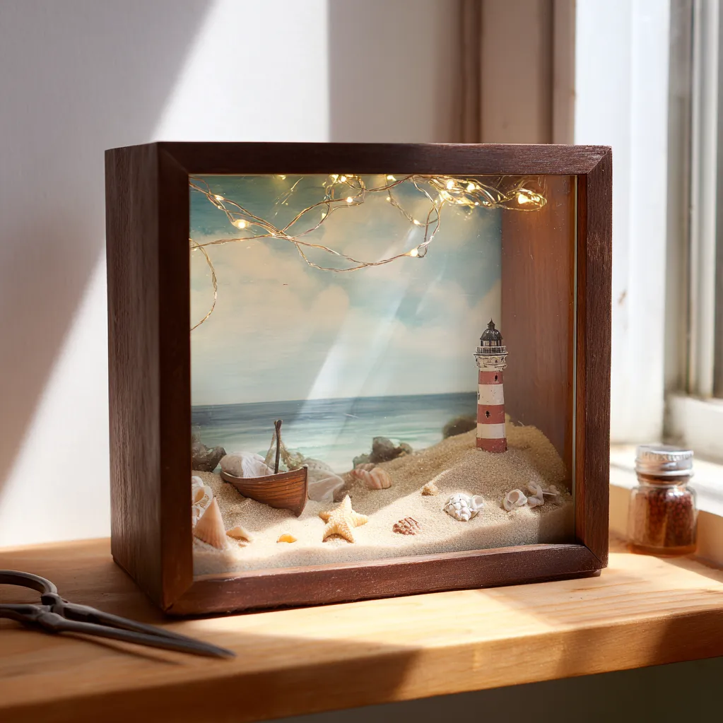 miniature shadow box ideas