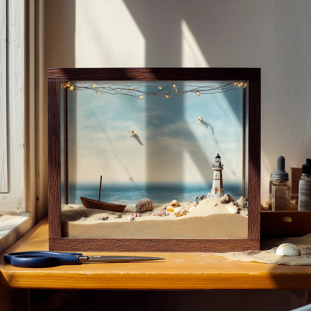 miniature shadow box ideas