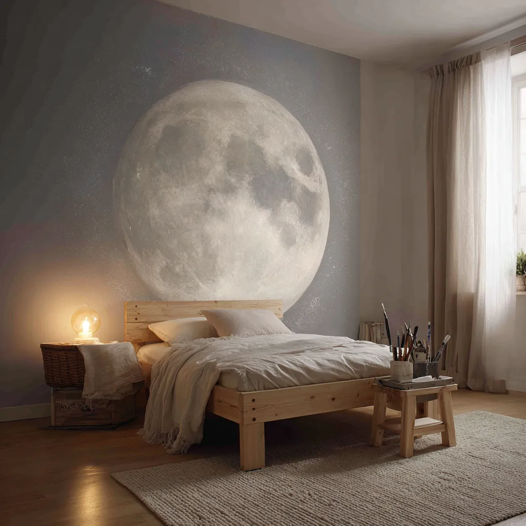 moon painting ideas