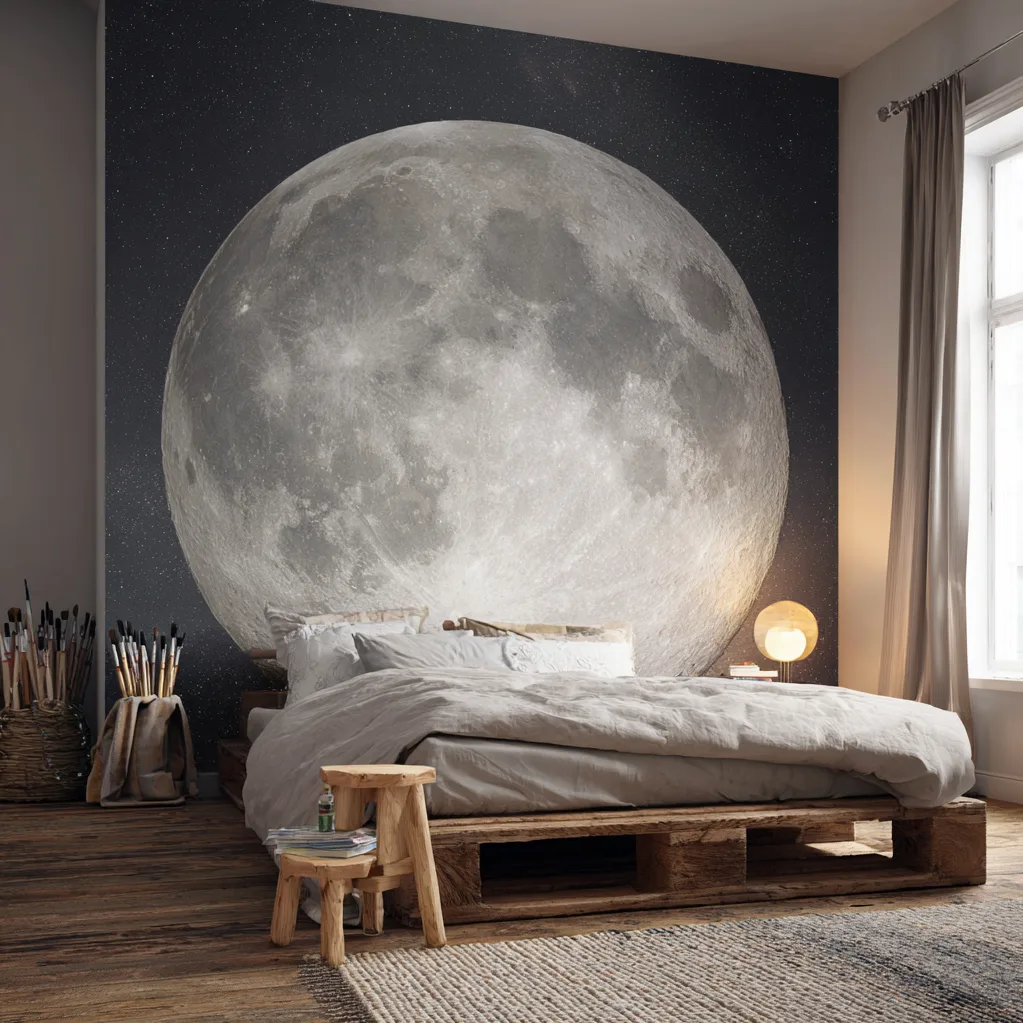 moon painting ideas