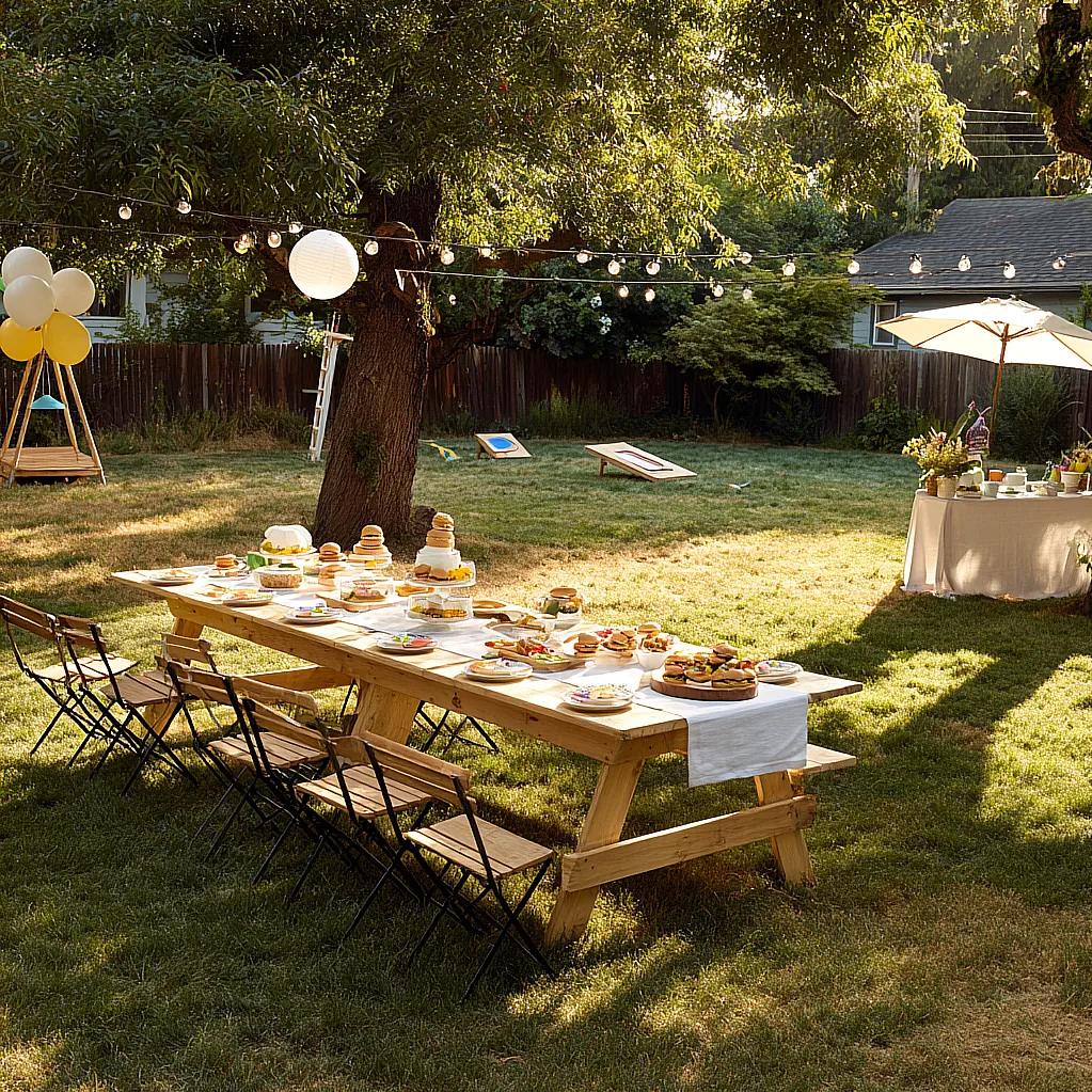 outdoor graduation party ideas high school