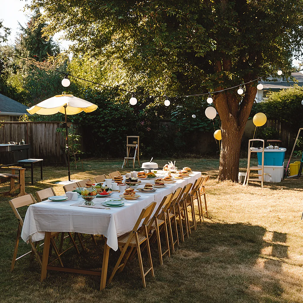 outdoor graduation party ideas high school
