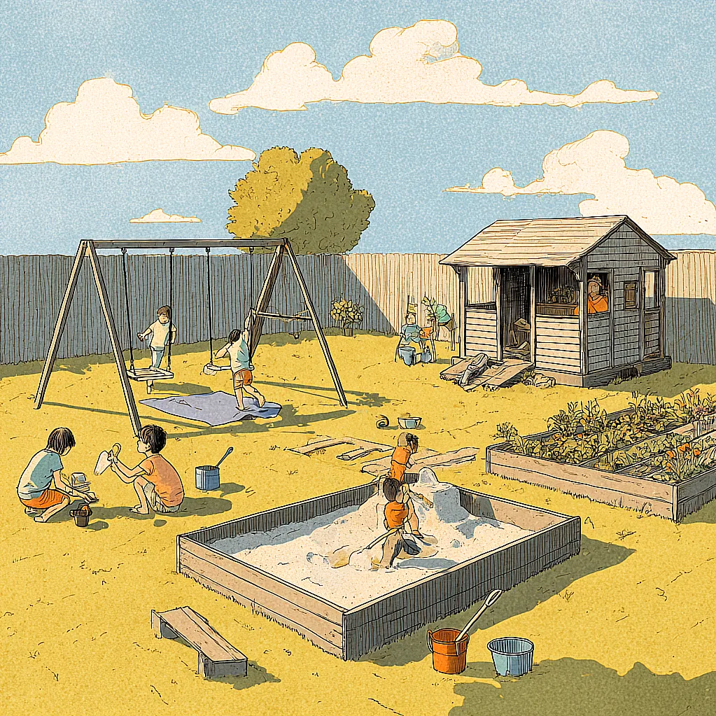 outdoor kids activities backyard ideas