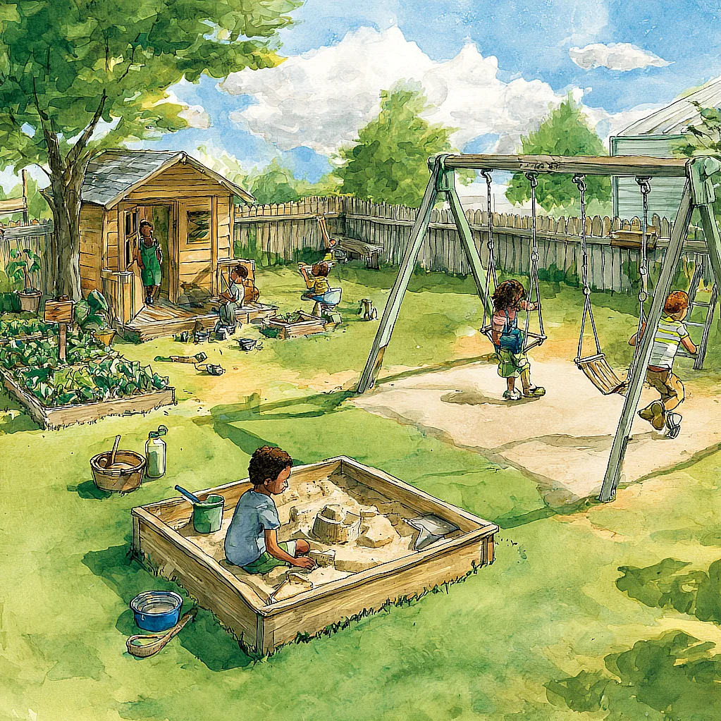 outdoor kids activities backyard ideas