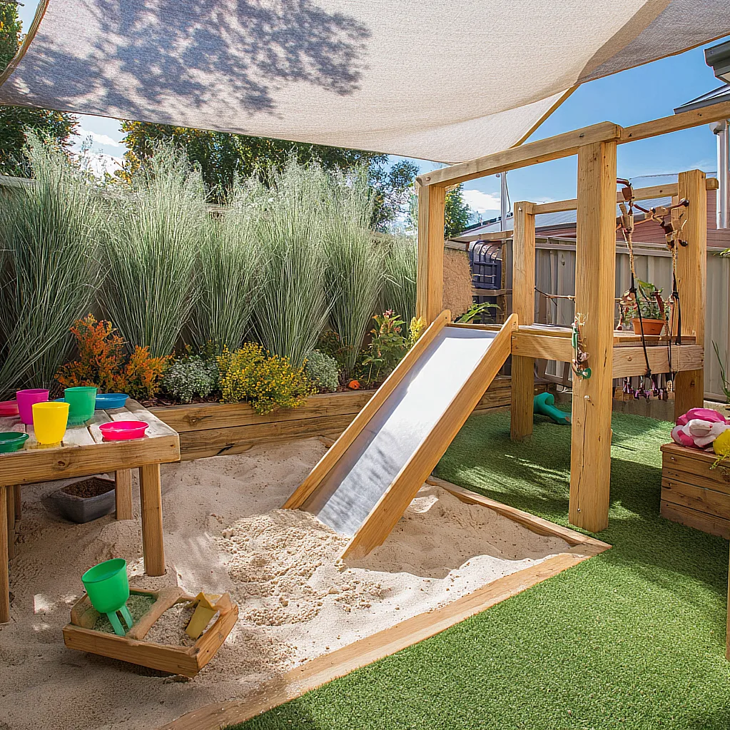 outdoor set up ideas for toddlers