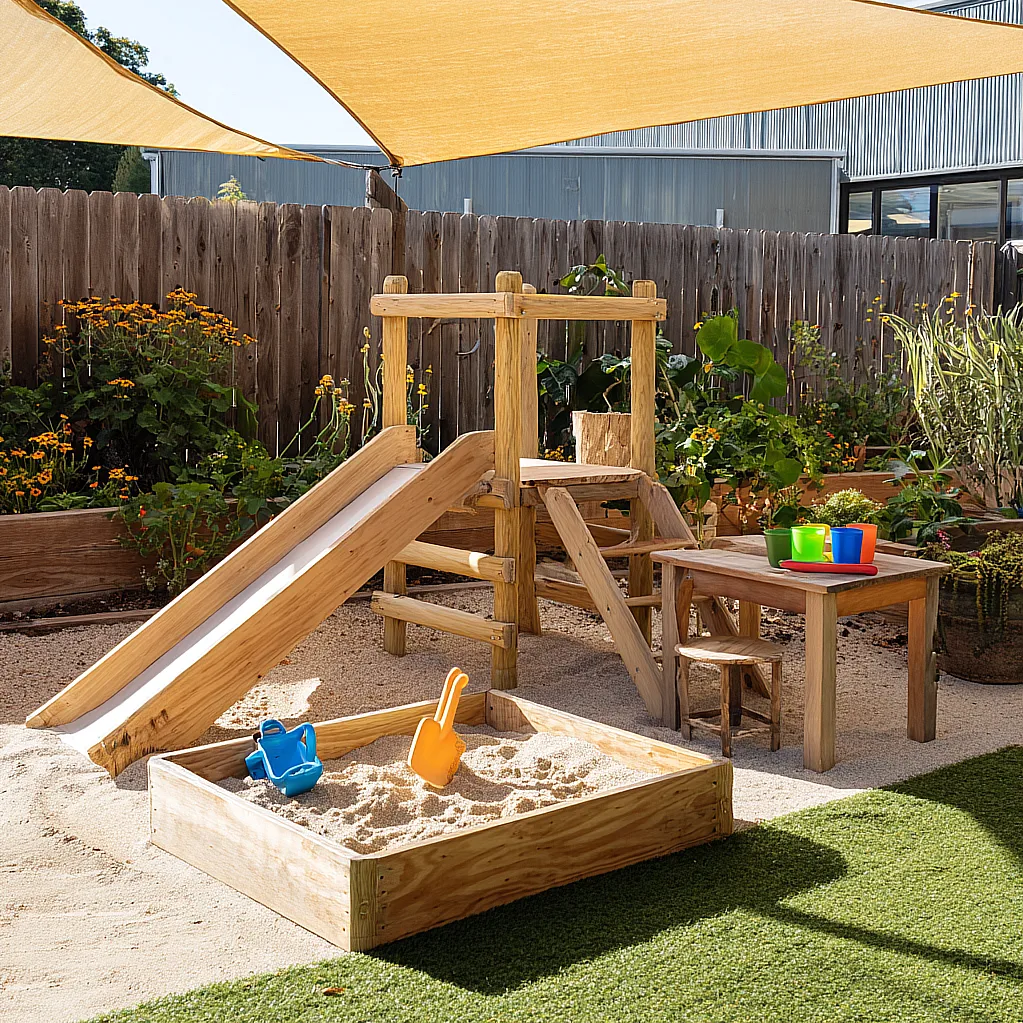 outdoor set up ideas for toddlers