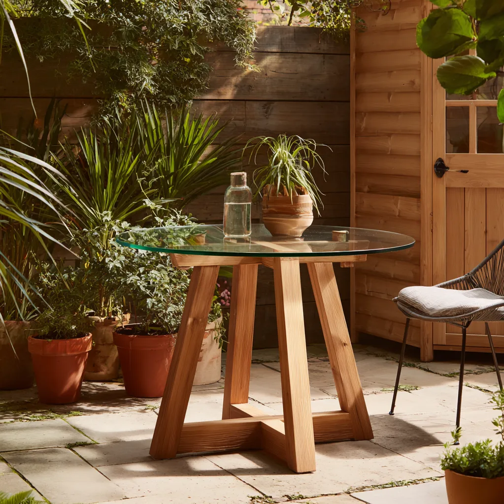 outdoor table base ideas