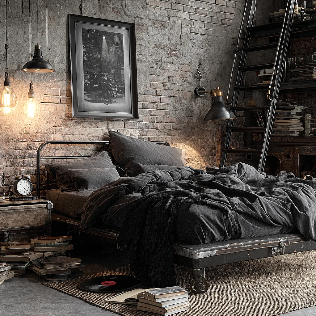 room ideas aesthetic grunge dark