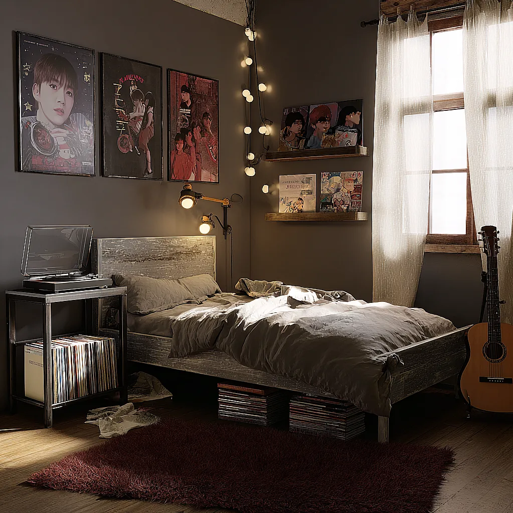 room ideas aesthetic grunge kpop