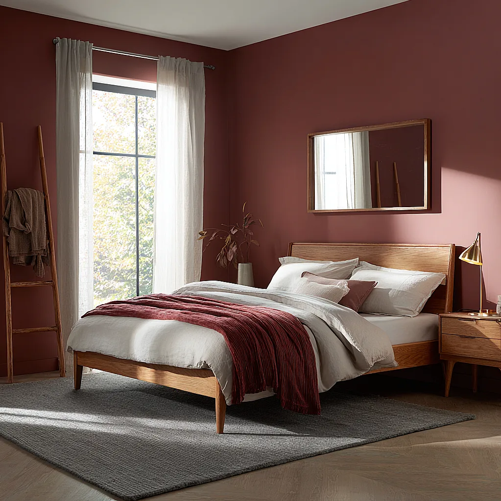 room painting ideas bedroom burgundy