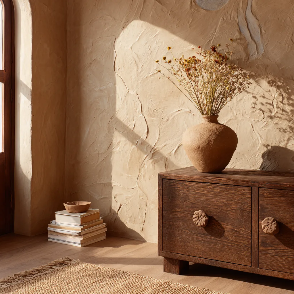 simple clay texture ideas