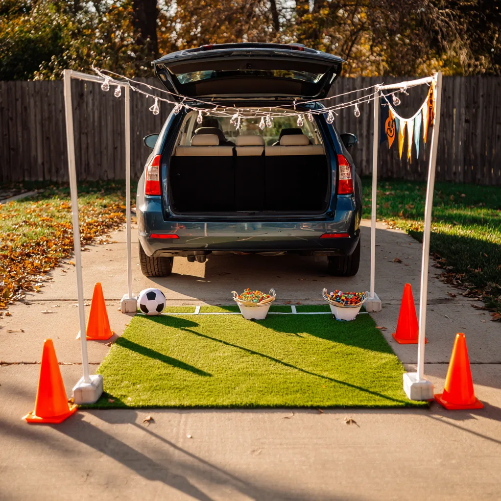 soccer trunk or treat ideas